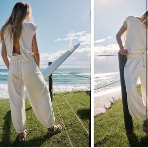Free People throw and go onesie
